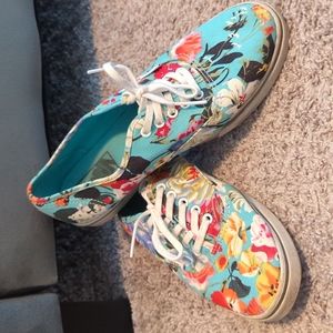Floral vans